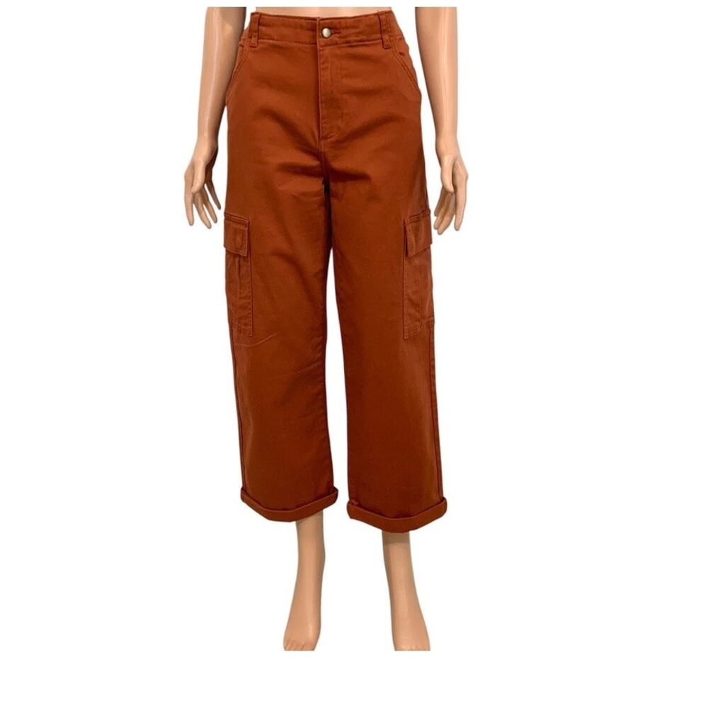 Bagatelle 6 stretch cargo casual wide leg pant P 3481